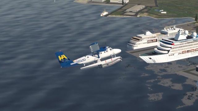 [X Plane 11] RWDesigns DHC 6 Twin Otter 300 - Harbour Air Seaplanes
