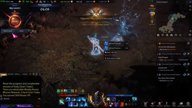 [Lost Ark] Glaivier solo Chaos Dungeon 1580 Tier 3 only 3mins