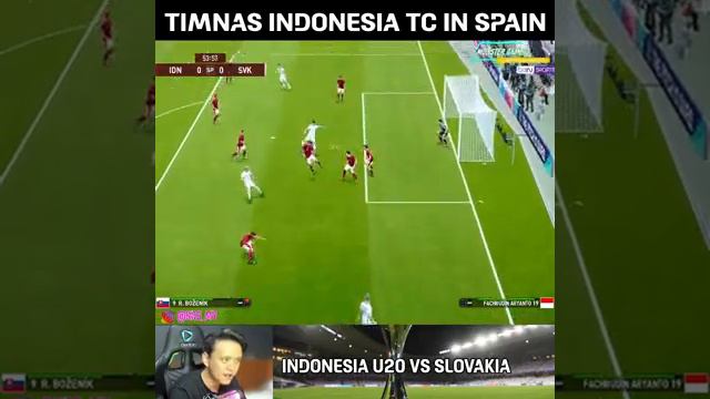 LIVE Timnas TC in Spain  - Timnas Indonesia U20 vs France U20