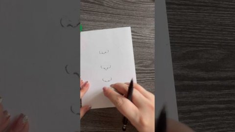 Легкий способ №4 нарисовать нос