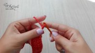 СТОЛБИК С НАКИДОМ (с одним, двумя, тремя). (Double crochet stitch) ► Уроки вязания ► Крючком