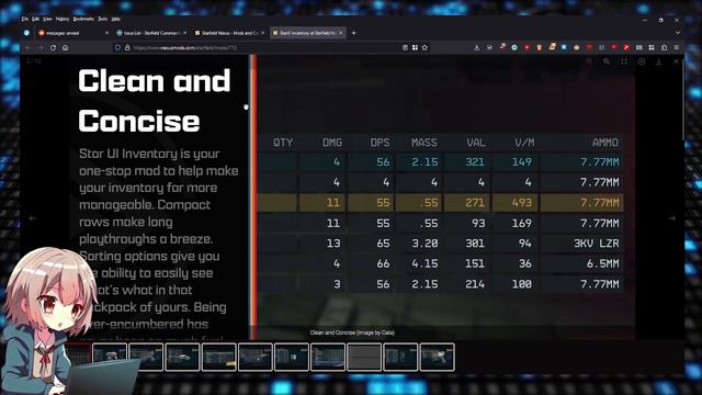 Starfield - StarUI Inventory Mod (Must Have & Most Popular!)