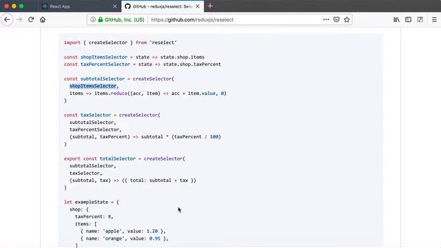 0013-12 Aprenda a Usar a Biblioteca Reselect (Aula React & Redux)