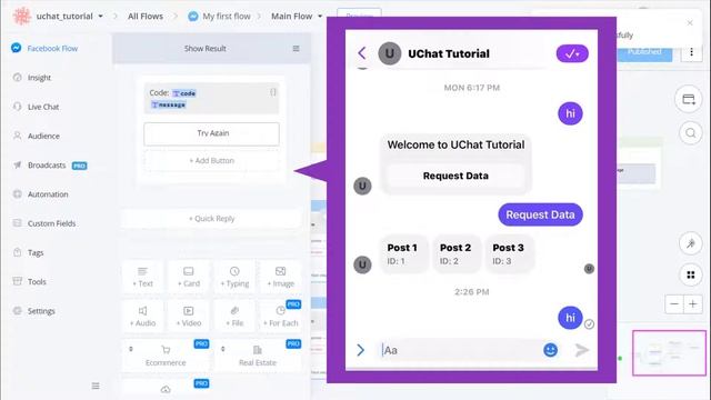 UChat Tutorial 21 - How to Use External Request Action