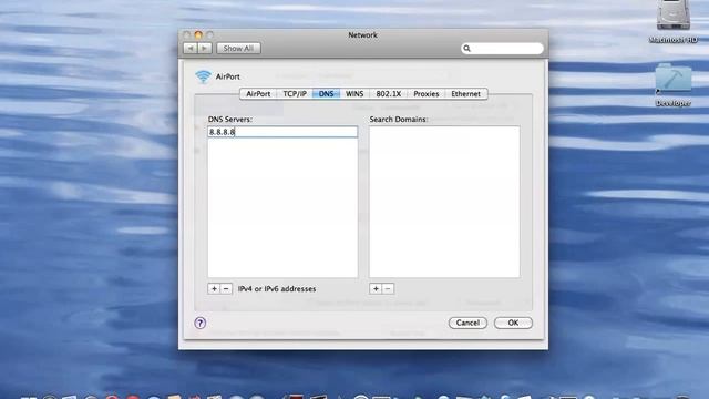 How to change your Mac's DNS settings