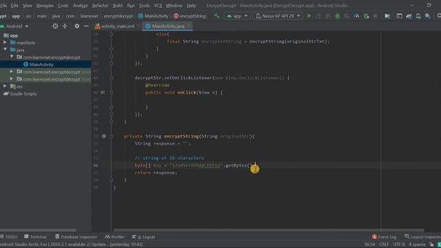 How to secure Android Application from hackers using Encryption & Decryption techniques