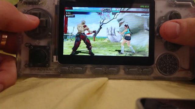 emuelec / odroid go advance / tekken 5 psp