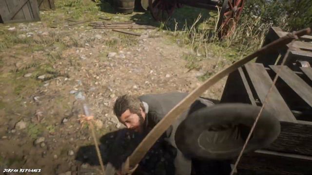 Red Dead Redemption 2 - Bow Gameplay Vol.6 (Euphoria Ragdolls)