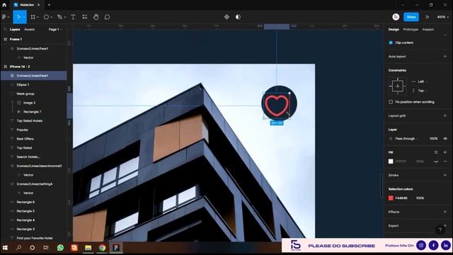 Hotel Booking Mobile App Design - Dark Theme - Figma 2022