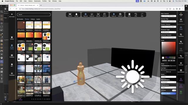 Vverse Advanced features - Use Behaviors Triggers and Animations