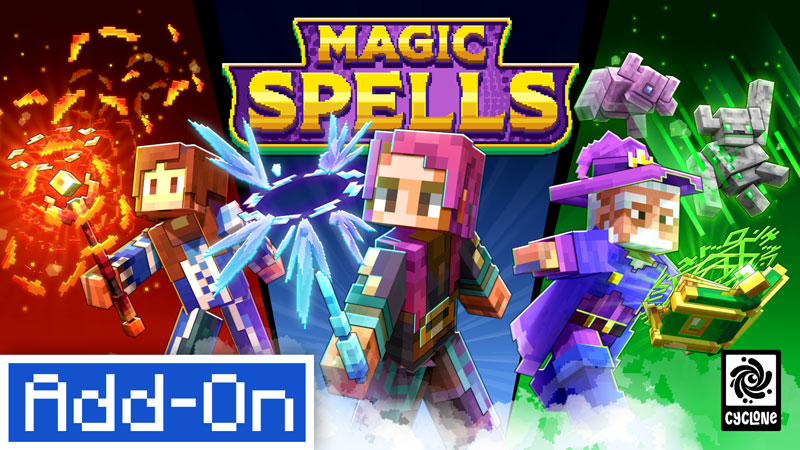Minecraft Bedrock Add-on Magic Spells!