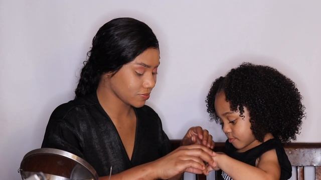 MY TODDLER DOES MY MAKEUP | LACE BRIX♡