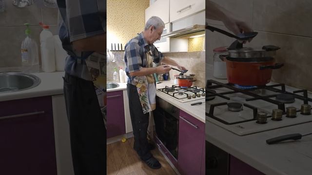 Каша рисовая с тыквой - никогда не пригорит...