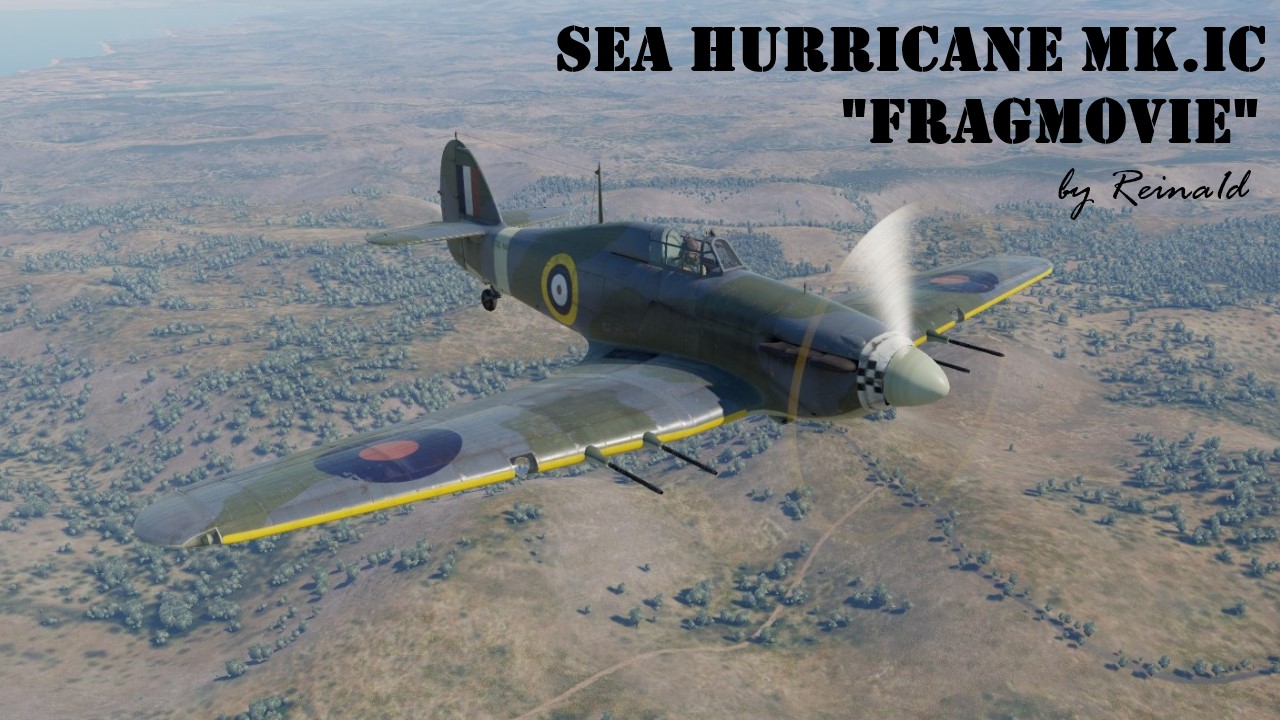 War Thunder|Симуляторные бои|Sea Hurricane Mk.IC