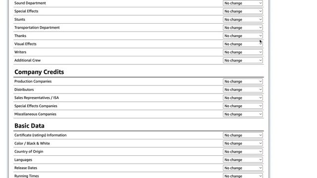 How to Update Your Credits at the IMDB