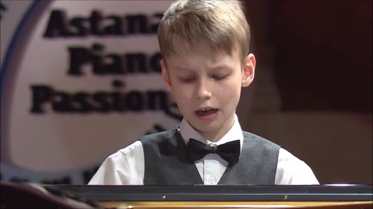 Захар Внутских, Zakhar Vnutskikh, 9 лет, Astana Piano passion 2019, Полуфинал