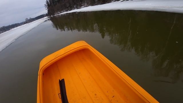 ТЕСТ ДРАЙВ саней SHERP! Плаваем на санях по воде! Ловим крыса!