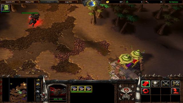 Let's Play - Warcraft 3 Orc Campaign (Hard) Part 2 - The Long March