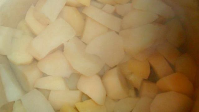 Блинчики с картофелем и грибами