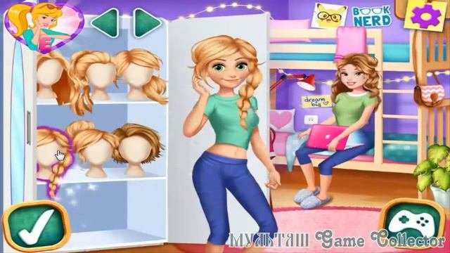 Rapunzel and Belle Ivy League Princesses Рапунцель и Belle Принцессы Лиги Плюща Принцессы