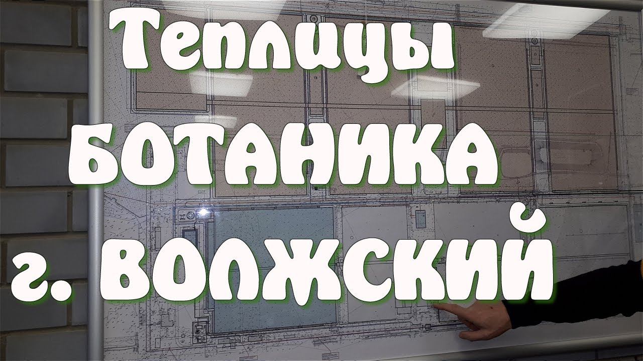 ТЕПЛИЦА гигантских масштабов  Вот это технологии! Наша экскурсия на БОТАНИКУ города ВОЛЖСКОГО