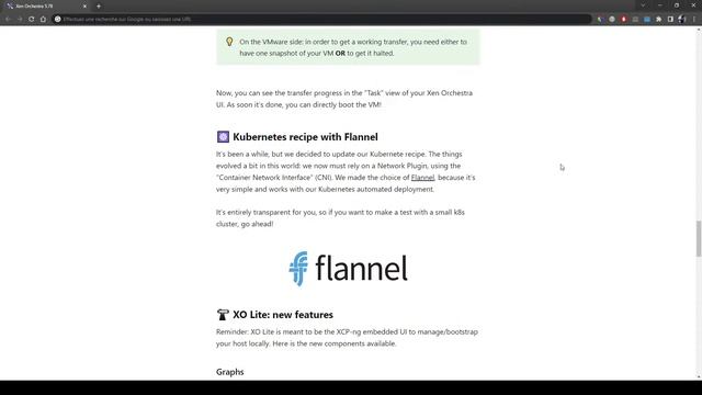 Xen Orchestra 5.78 - VM snapshot ignoring disks, VMware migration tool, Kubernetes and more