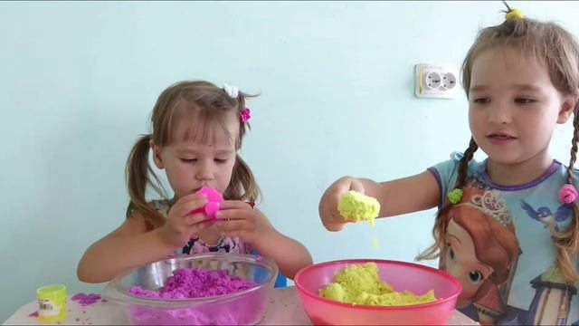 КИНЕТИЧЕСКИЙ ПЕСОК видео для детей