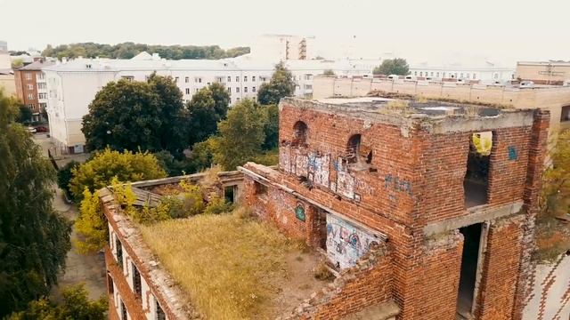 Смоленск | Дом Коммуны | Чайник | Видео с дрона