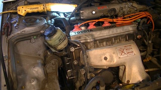 Timing Belt Replacement   1987 Toyota Camry   Part 2