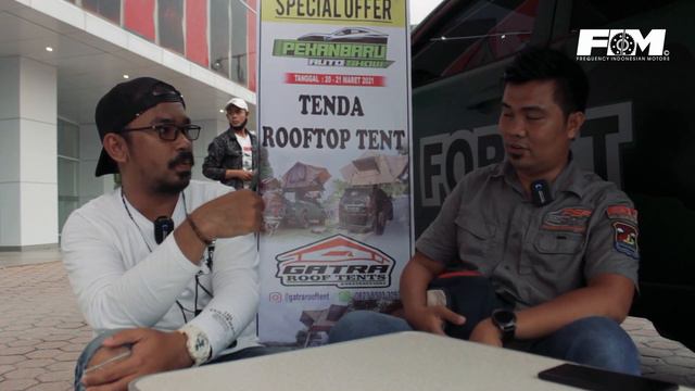 MITSUBISHI PAJERO SPORTS ROOF TENTS “THE REAL ADVENTURE” PART 3/6 PEKANBARU AUTO SHOW 2021