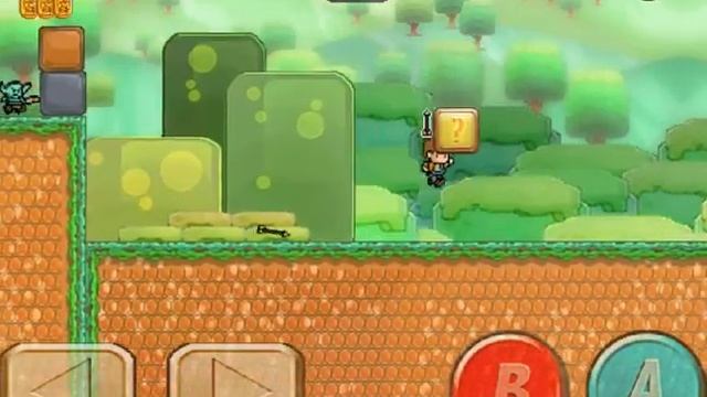 [iPhone game]Heavy Sword - super mario + wonder boy