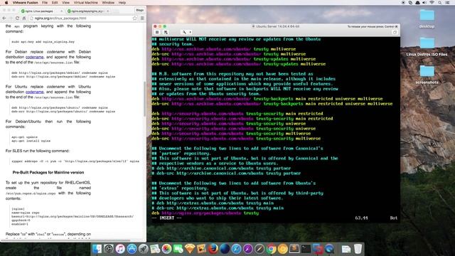 Installing latest stable version of nginx on Ubuntu Server 14.04.4