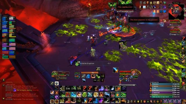 8.3 || Survival Hunter || Mythic Hivemind || 466 Seconds of intense serpent stinging