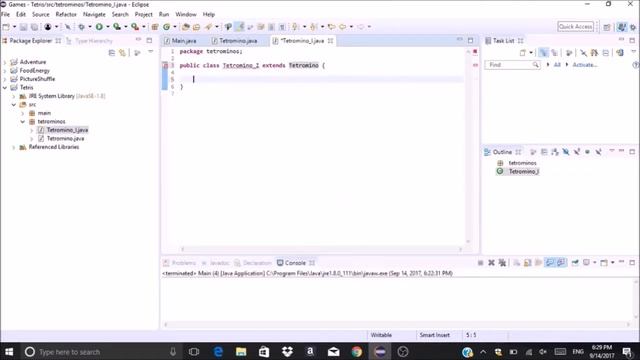 [Game Prototyping Video] Tetris in Java (Part 2 - Drawing Tetrominos)