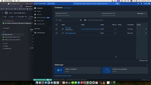 Pruebas unitarias, Docker Registry y GitHub Actions