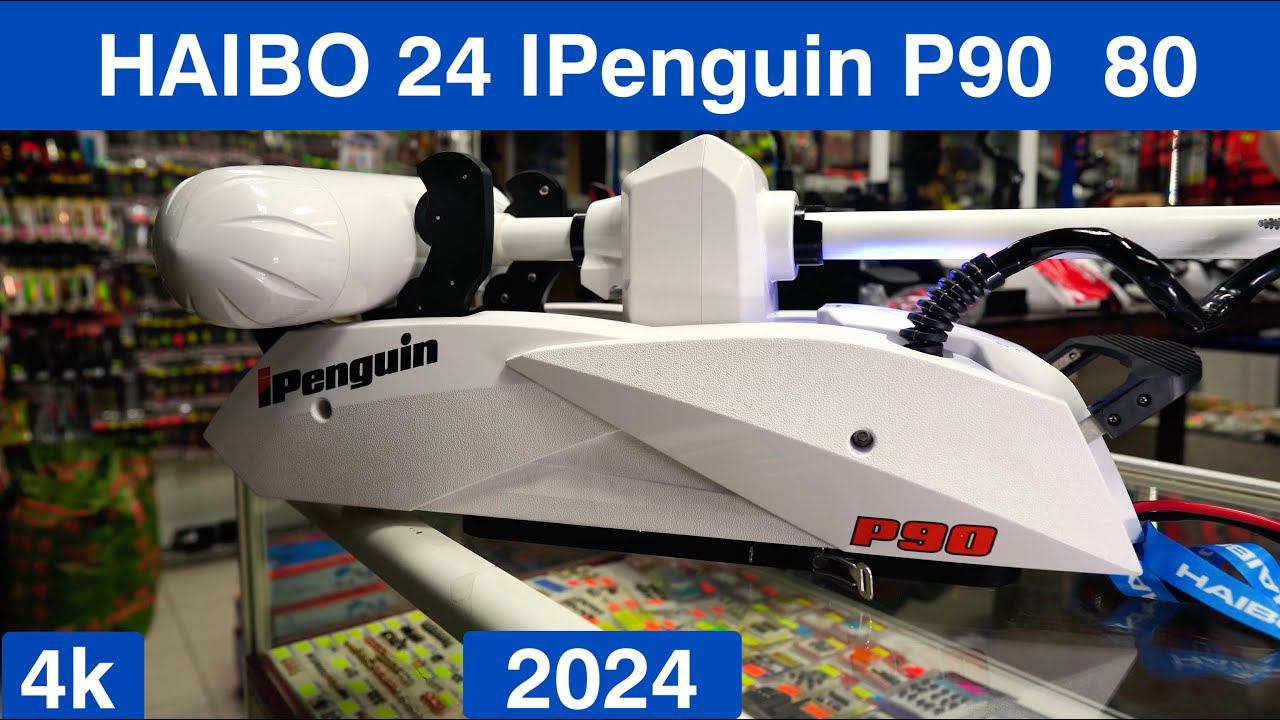Новый 24В ЭЛЕКТРОМОТОР HAIBO IPENGUIN P90  80 дюймов 2024.
