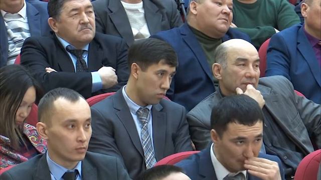 Репортаж об отчётной встрече акима Карабалыкского района