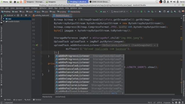 Criação de Progress Bar no Android Studio
