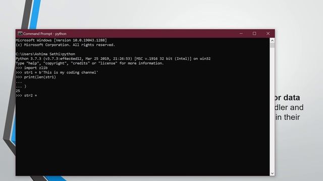 zlib library in python || ImportError: No module named zlib