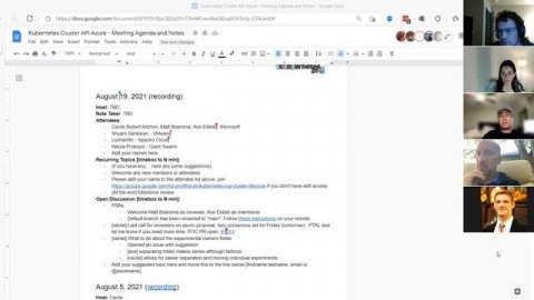 20210819 Cluster API Office Hours