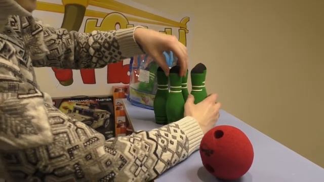 Мини боулинг из 6 кеглей