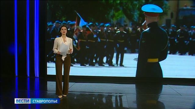 Генеральная репетиция Парада Победы прошла в Ставрополе