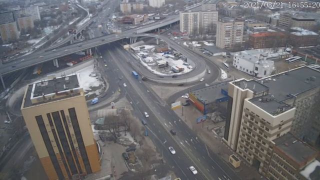Москва - Нижегородская улица - веб камера 21.03.2021, 13:55