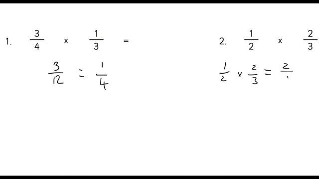 How to Multiply Fractions KS2 Year 6 SATs - How to solve them!