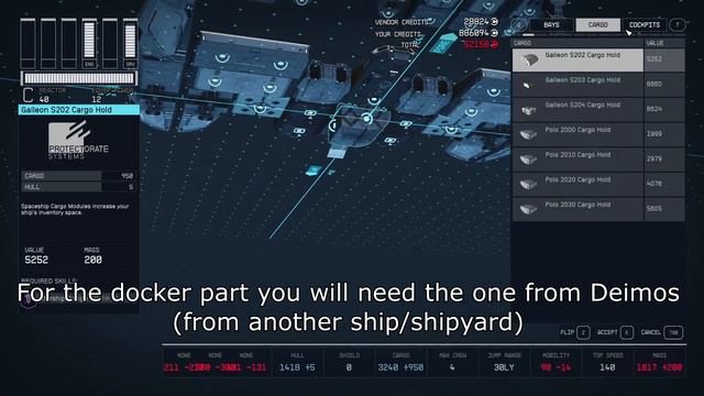 [Starfield] How to BUILD my Invincible Starship : The Gate 2 Hell Mk.III