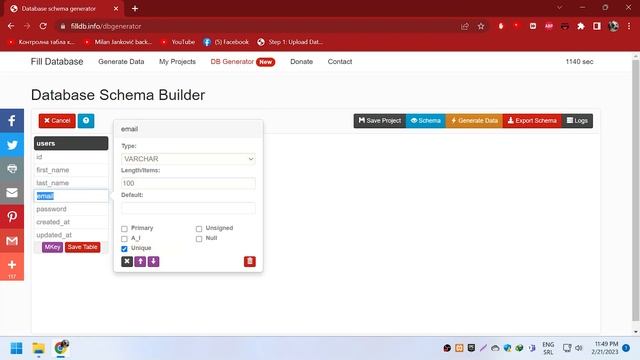 How to easy make MYSQL table and insert dummy data in MYSQL table
