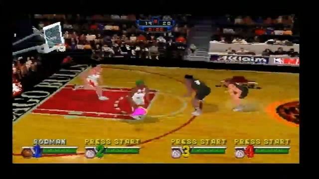 Sega Saturn - NBA Jam Extreme - Game Play