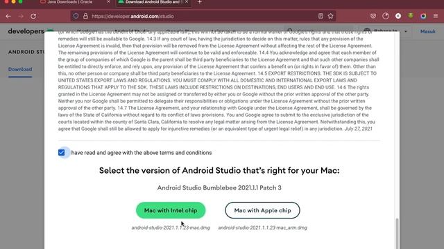Cara Menginstall Java jdk dan Android SDK 2022 di macbook untuk belajar Android Devoloper#1.