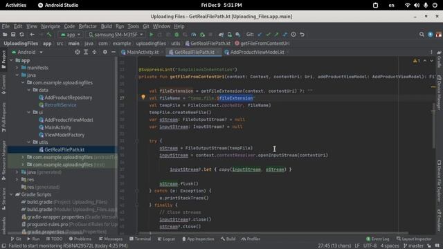 Upload Files With Retrofit and Multipart  - Get File Real Path  - In Arabic  - Part 2