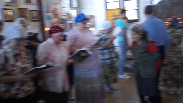 Акафист Пресвятой Богородице пред иконой «Избавление от бед страждущих», 11 августа 2019г.